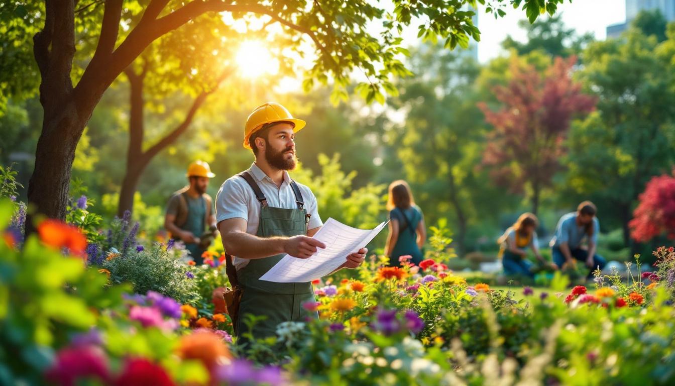 Emploi espaces verts : 7 métiers qui recrutent en 2026
